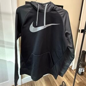 NIKE DRI-FIT hoodie with Silver Logo